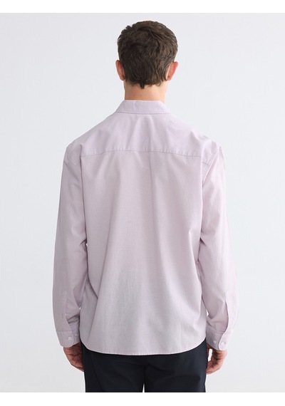 Lcw Vision Lila Regular Fit Erkek Gömlek