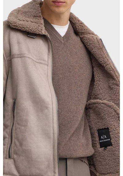 Armani Exchange Erkek Mont 6dzb03 Ze1fz 17ac Vizon VIZON