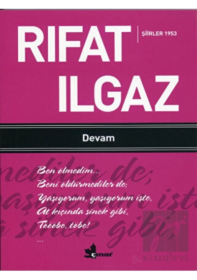 Devam - Rıfat Ilgaz - Çınar Yayınları