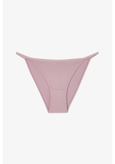 Penti Renkli Deep Clay 3'lü Pamuklu Strappy Slip Külot