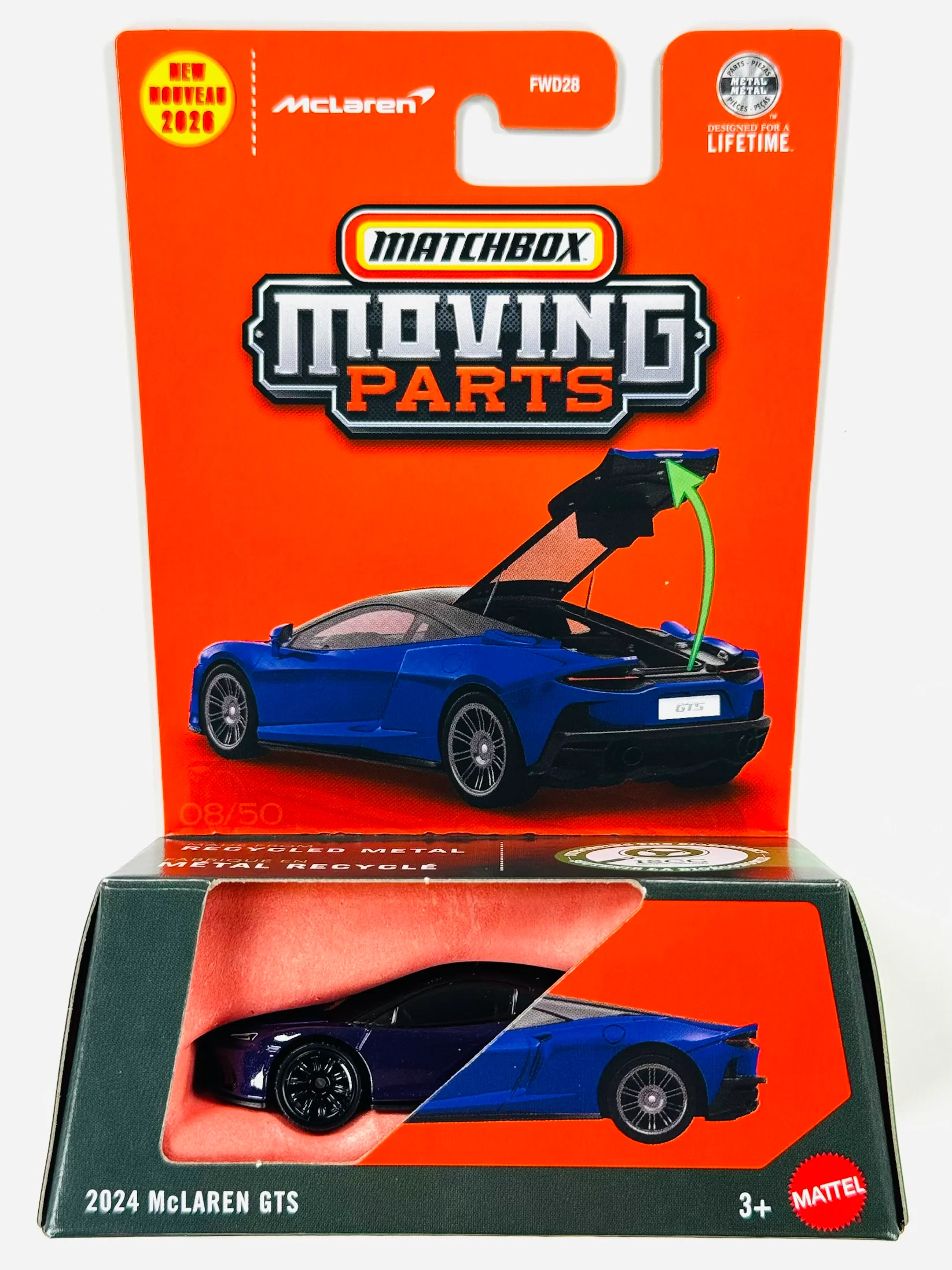 Matchbox Moving Parts Case N 2024 Mclaren Gt