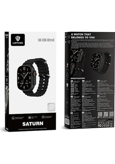 Lenyes LW-238 Ultra3 Saturn Serisi Akıllı Saat (İthalatçı Garantili)