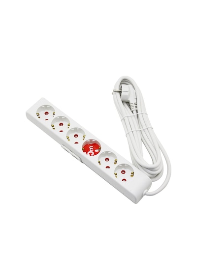 Rı-tech 6lı - 5mt Uzatma Kablo - Topraklı Grup Priz 001 175 61 Diğer