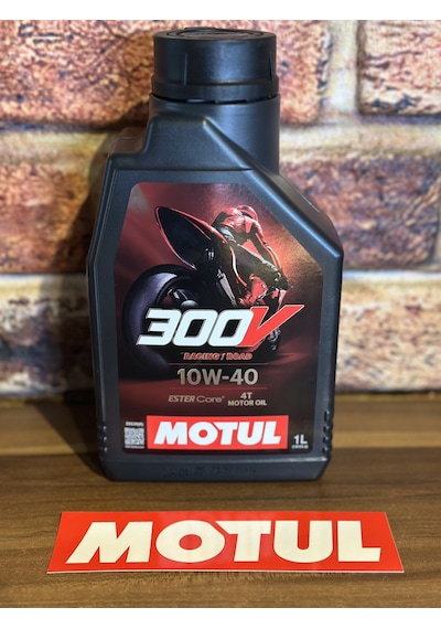 Motul 300v 10w40 4t Fl Racıng Road Motosiklet Motor Yağı 1 Litre