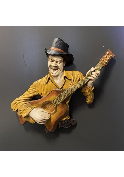 Gitar Çalan Adam Duvar Dekorasyon