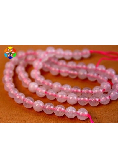 Pembe Kuvars Taşı 6Mm/10 Adet