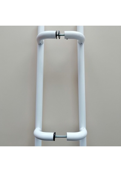 Alüminyum Köşeli Tip H Kol 70 Cm Boyunda Delik Merkezi 50 Cm Dir Beyaz