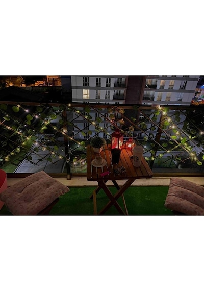 Yapay Sarmaşıklı Açılır Kapanır Akordeon Çit 3 M Çit Bahçe Balkon Çiti 3m120cm
