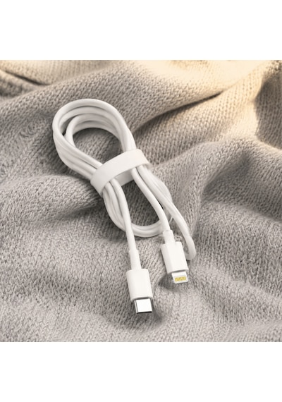 Hepu Nova Series Hp-nyk001 Type-c To Lightning 27w Hızlı Şarj Ve Veri Transfer Kablosu 1 Metre İphone Uyumlu Aşırı Akım Korumalı Beyaz