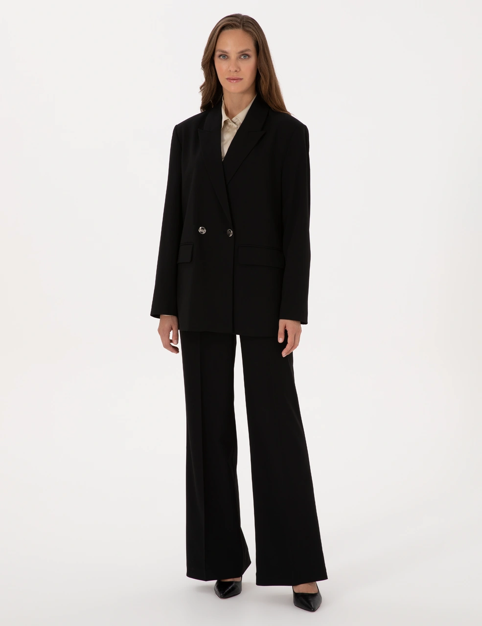 Pierre Cardin Kadın Siyah Ceket 50319433-vr046 Siyah