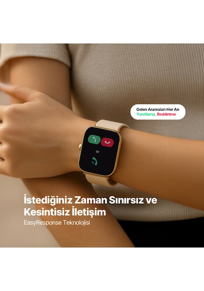 Ttec 2S09WS Tempus 47 MM Dikdörtgen Kasa Akıllı Saat