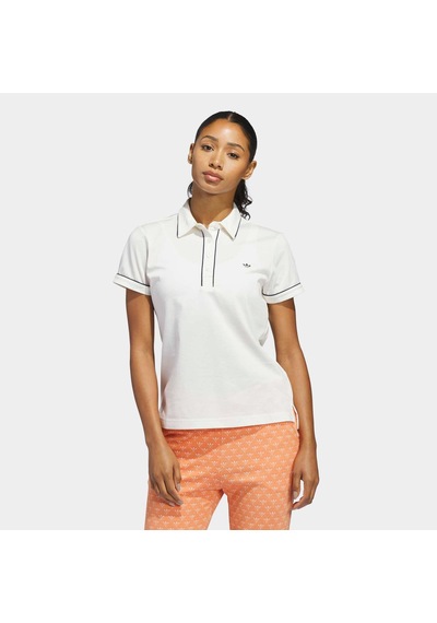 Adidas Originals Solid Kadın Beyaz Polo Tişört Kb8598