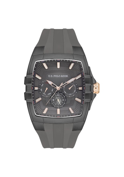 U.s. Polo Assn. Uspa1093-03 Quartz Silikon Siyah 41 Mm Erkek Kol Saati