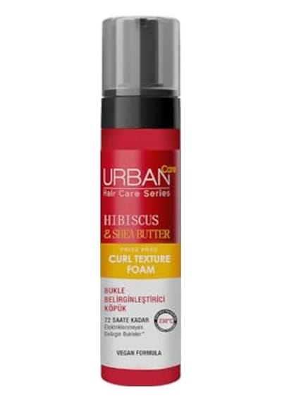 Urban Care Hibiscus & Shea Butter Elektriklenme Karşıtı Saç Bakım Köpüğü-200 Ml