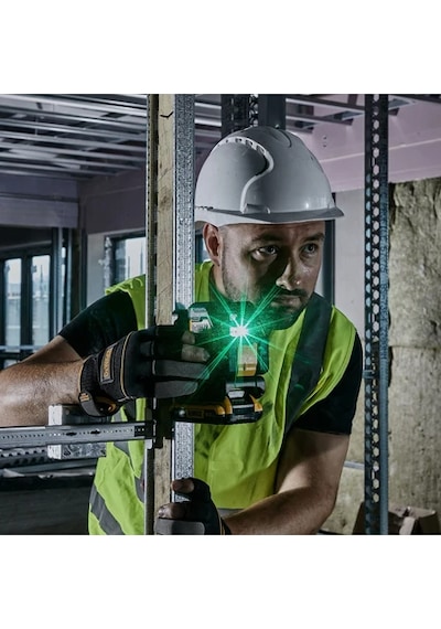 Dewalt Dcle34021n-xj 18v Solo Çapraz Yeşil Çizgi Lazer