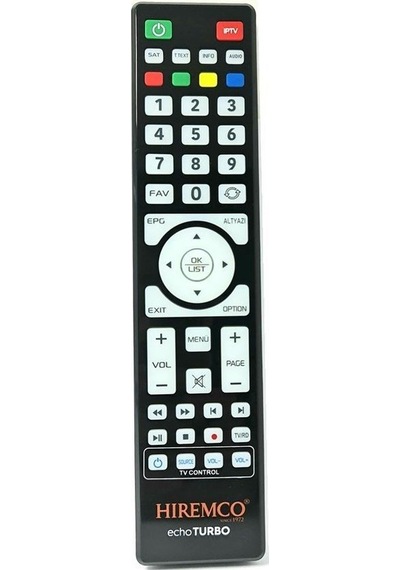 Hiremco Echo Turbo Hd Uydu Kumandası + Tv Kontrol