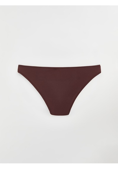 Lcw Dream Kahverengi Uv Korumalı Kadın Düz Bikini Alt