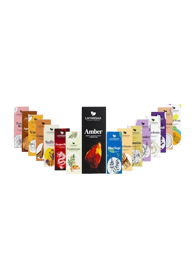 Layansaa 16 Paket 320 Adet Tütsü 16 Farklı Aroma