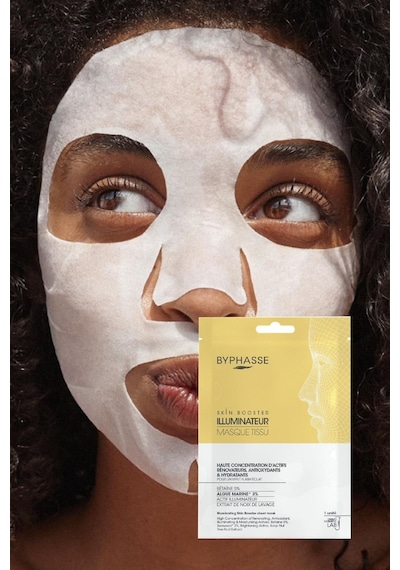 Byphasse Aydınlatıcı Ve Işıltı Verici Skin Booster Kağıt Yüz Maskesi