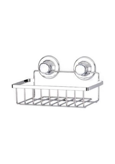 Teknotel Tek Katlı Vakumlu Banyo Duş Rafı Krom Dm241 Krom