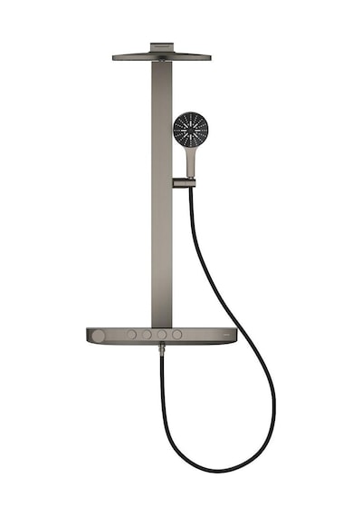 Grohe Rainshower Aqua Pure Duvara Monte Termostatlı Duş Sistemi - Metalik