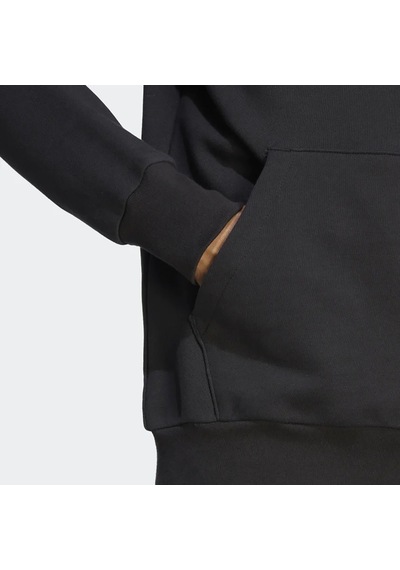 Adidas M Bl Ft Hd Erkek Günlük Sweatshirts Ic9363 Siyah 001