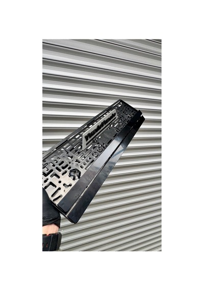2 Adet Yazısız Esnek Plakalık - 851272618