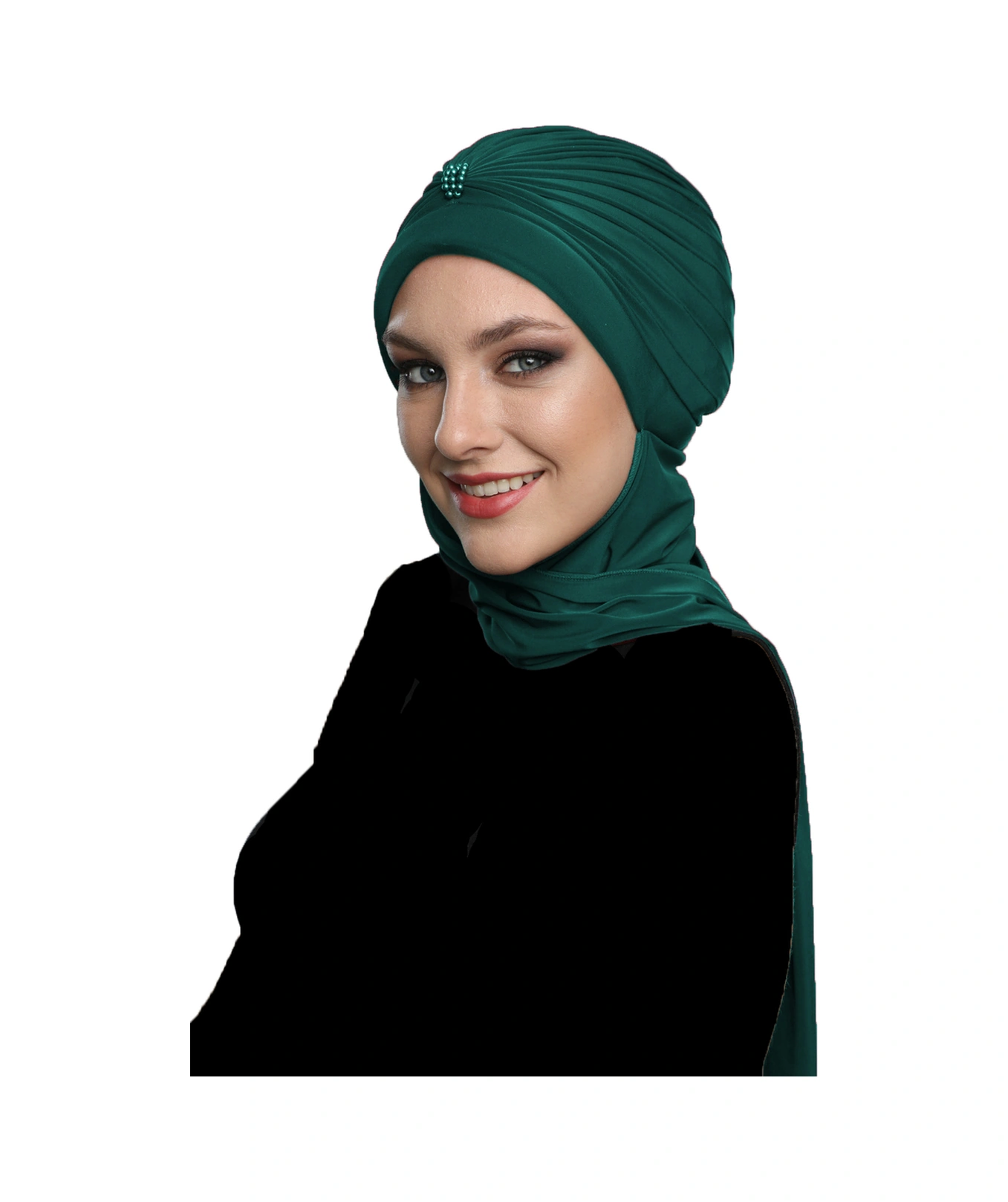 Elysianfidan Incili Atkılı El Işi Inci Işlemeli Yeşil Hazır Türban Tesettür Bone Hürrem Elysianfidan Incili Atkılı El Işi Inci Işlemeli Yeşil Hazır Türban Tesettür Bone Hürrem