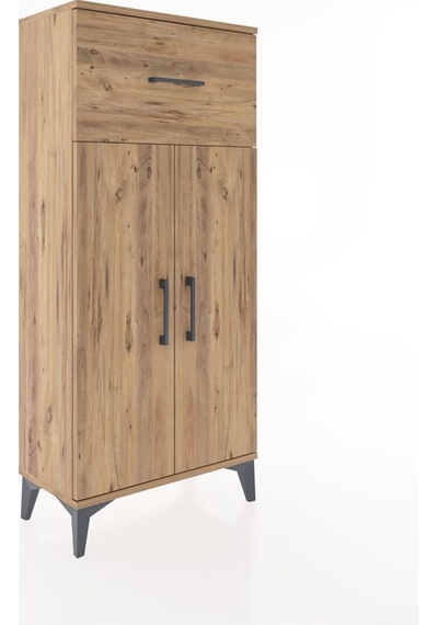 Hyperion Dolap 2 Raflı Tek Çekmeceli 2 Kapaklı 60x44x134 Çam-çam Atlas Çam Hyperion Dolap 2 Raflı Tek Çekmeceli 2 Kapaklı 60x44x134 Çam-çam Atlas Çam