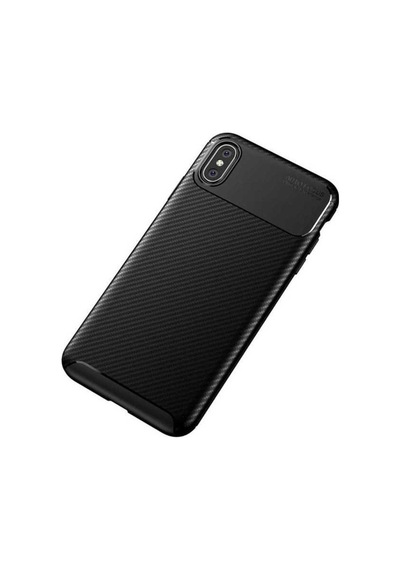 Apple Uyumlu iPhone X Kılıf Zore Negro Silikon Kapak Siyah