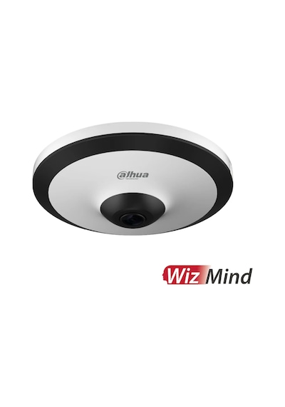Dahua Ipc-ew5541p-as 5mpix, 1,4mm Lens,h265+, Ik10, Ip67, Dahili Mikrofon, Sd Kart, Metal Kasa, Fisheye Ip Kamera