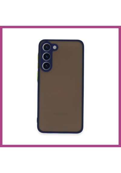 Gees Global Samsung Galaxy S23 Plus Kılıf Montreal Silikon Kapak - Lacivert Gbzs
