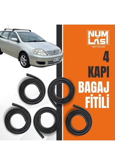 Toyota Corolla Station Wagon 2000-2006 4 Kapı + Bagaj Fitili-a Kalite-numlas-nm5814