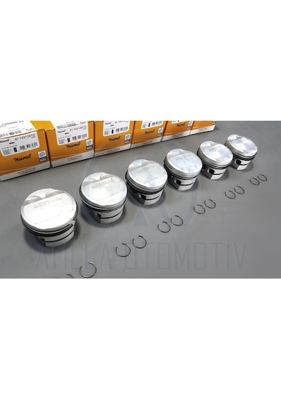 6 X Bmw Z3 E36 99-03 2.0i M52 B20 Piston Segman Seti Std Nüral