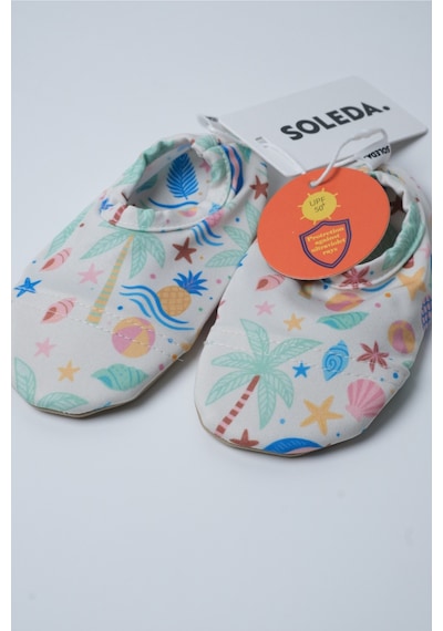 Soleda Uv Korumalı Kaydırmaz Bebek Çocuk Deniz Havuz Patiği Beach Fun Çok Renkli