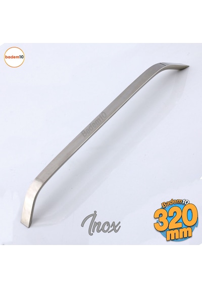 Şahin Metal İnox Kulp 320 Mm Mobilya Çekmece Mutfak Dolabı Dolap Kapak Kulpları Kulb Kulpu 32 Cm İnox