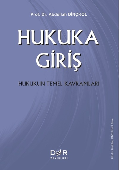 Hukuka Giriş-Abdullah Dinçkol