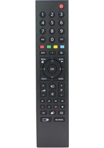 Arçelik Uyumlu 3D Smart Led Televizyon Kumandası-Pil - Gün B