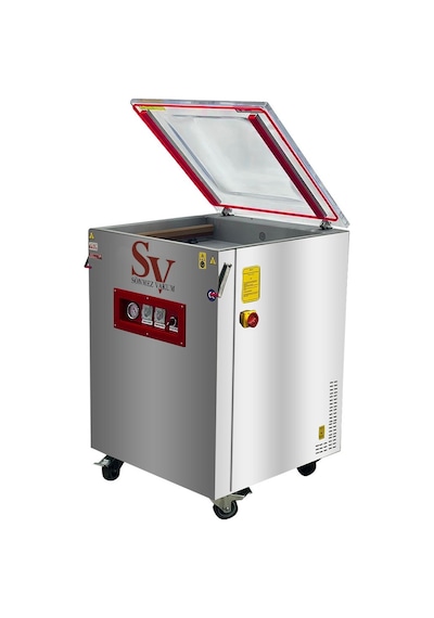 Sönmez Vakum Çift Çene 50 Cm Ayaklı Vakum Makinesi