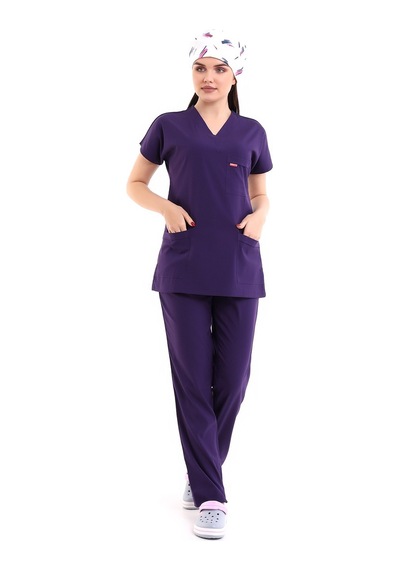 Koyu Mor BfleX Soft Likralı Forma Takımı