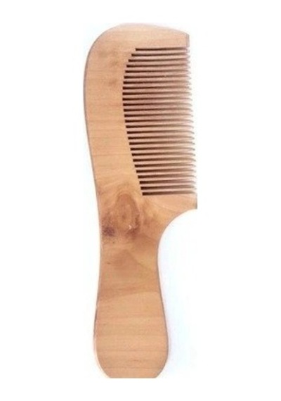 Ahşap Saplı Tarak 20'li 14cm Saç Toplama Kişisel Bakım Çanta İçi