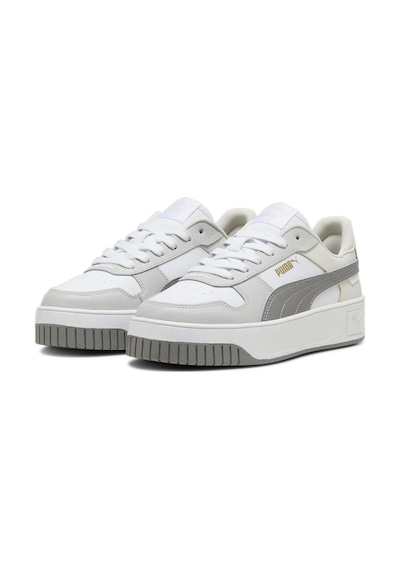 Puma Carina Street-puma White-stormy Slate-gold Kadın Spor Ayakkabı-27944-beyaz Beyaz Puma Carina Street-puma White-stormy Slate-gold Kadın Spor Ayakkabı-27944-beyaz Beyaz