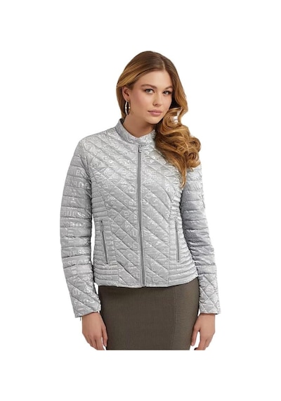 Normal Gri Kadın Ceket New Vona Jacket - Polyamıde Leather Gri
