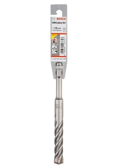Bosch SDS-Plus 5X 15x160 mm Beton Delme Ucu - 2608833822
