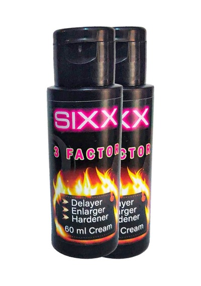 Sıxx 2 Adet 3in1 Krem Erkeğe Özeı 3 Ettki Birden Kremi 60 Ml