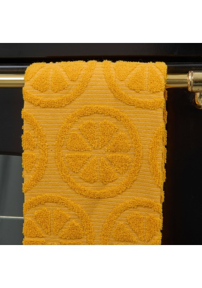 Soft Zitrone Mutfak Havlusu - Hardal - 40x66 Cm Çok Renkli