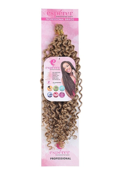 Afro Dalgası / Karamel - Elwm-462591 Çok Renkli