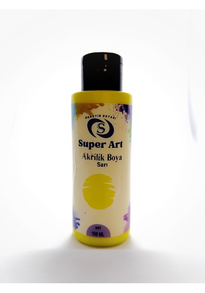 Superart Akrilik Boya Sarı Sarı