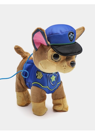 Paw Patrol Köpek Yürüyen, Havlayan Müzikli Tasmalı Kumandalı Peluş Oyuncak Paw Patrol Peluş Köpek, Paw Petrol Oyuncak Mavi