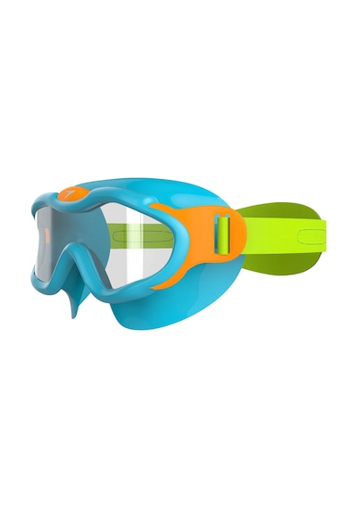 Speedo Sea Squad Mask Çocuk Yüzücü Gözlüğü Renkli Mavi - Yeşil
